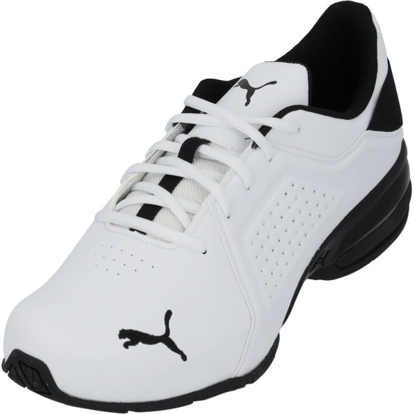 Puma Viz Runner 191037, Sneakers Low, Herren, Weiß (White Black)